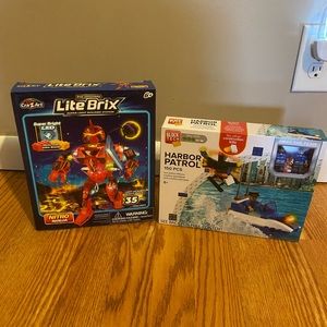 Lego style building sets